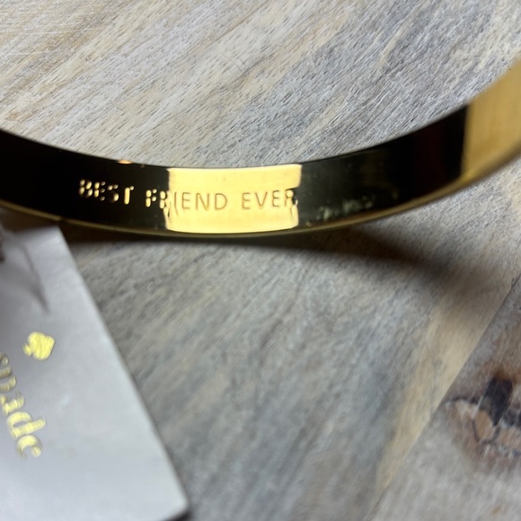 Kate Spade Best Friends Gold Bracelet NWT - Picture 3 of 13